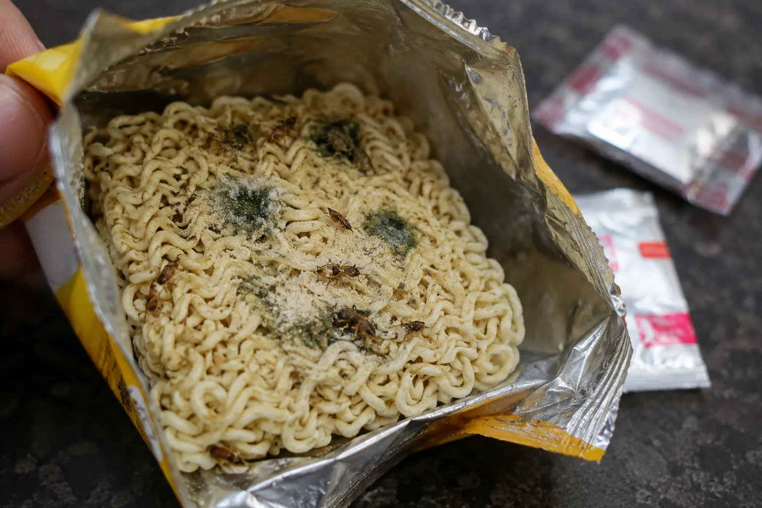 Pune: Fungus and Insects Found in Sealed Instant Noodles Packet, Consumer