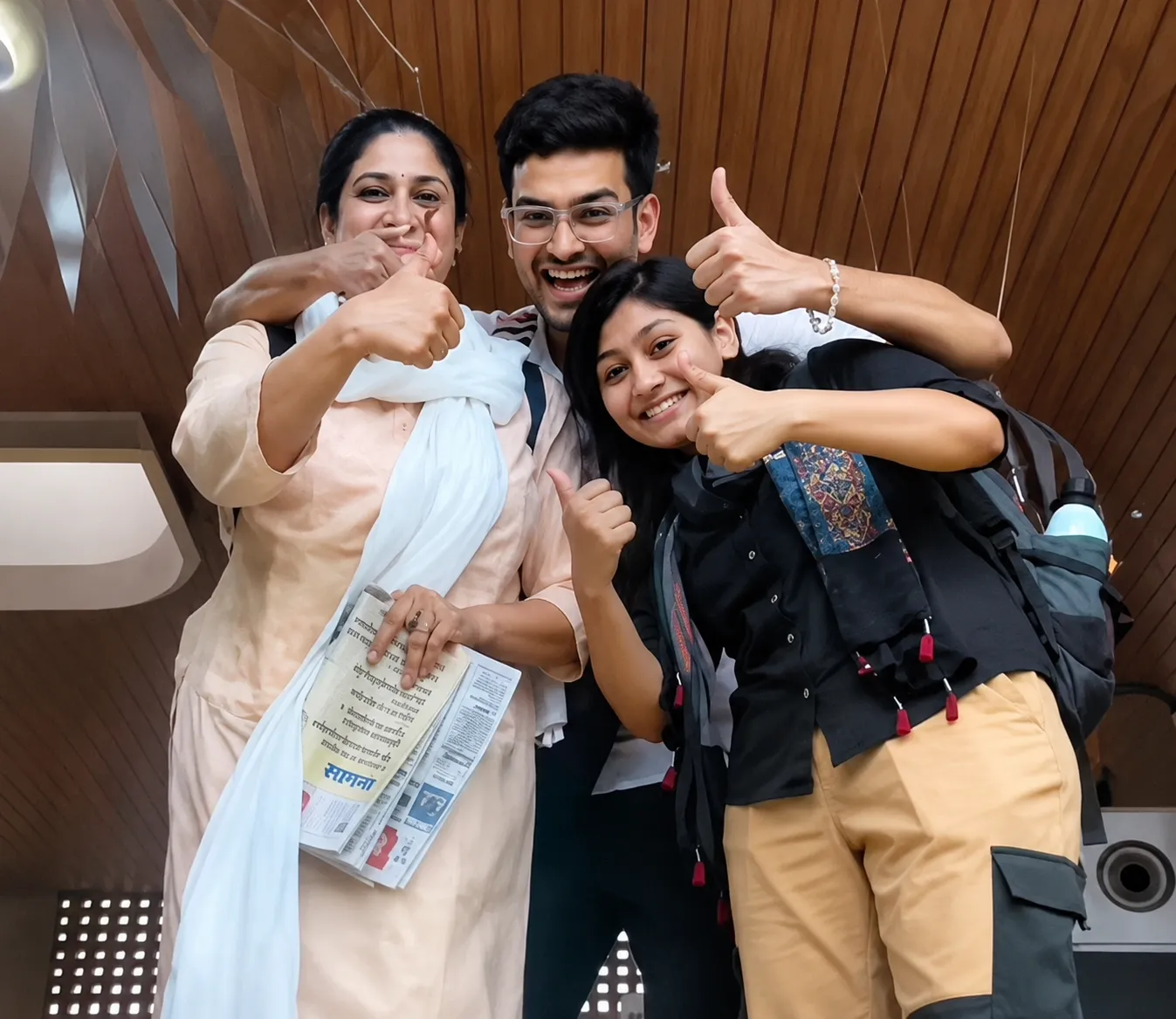 Delhi: NEET Exam Protest Marathi Actress Chinmayee Sumeet Joins Jantar Mantar