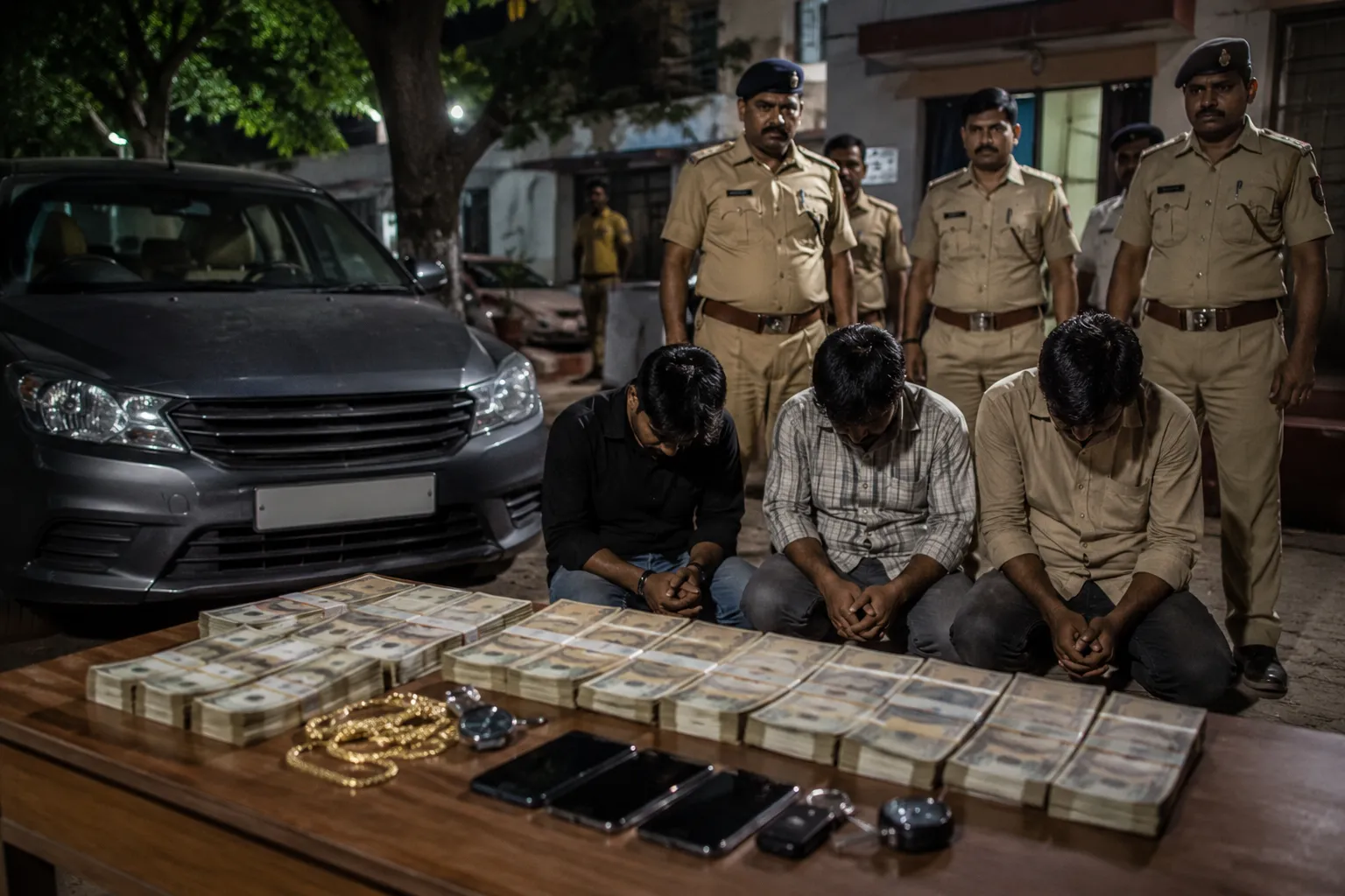 Pune Cash Heist Foiled: Driver Conspires with Fake Cops
