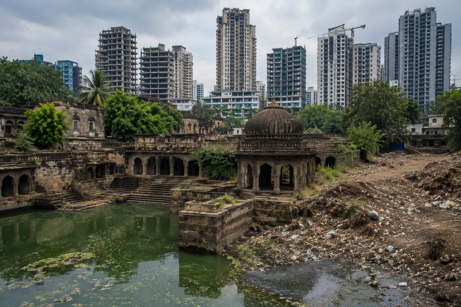 Urbanisation Buries Pune's Historic Water Heritage: Rapid Encroachments and Administrative Apathy Put Ancient Natural Water Systems Under Severe Scrutiny"