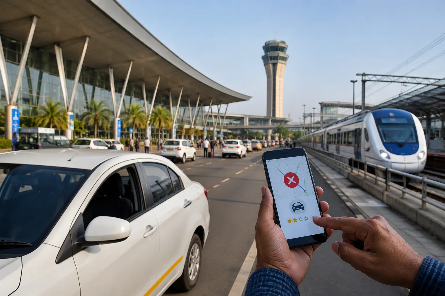 Maharashtra New Aggregator Policy: Cab Drivers to Be Fined Five Times the Fare for Cancelling Bookings to Airports, Railway Stations, and Hospitals