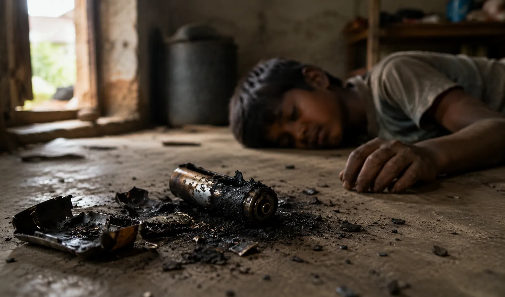 Tragic Accident in Gadchiroli: 14-Year-Old Boy Dies Due to Sudden Battery