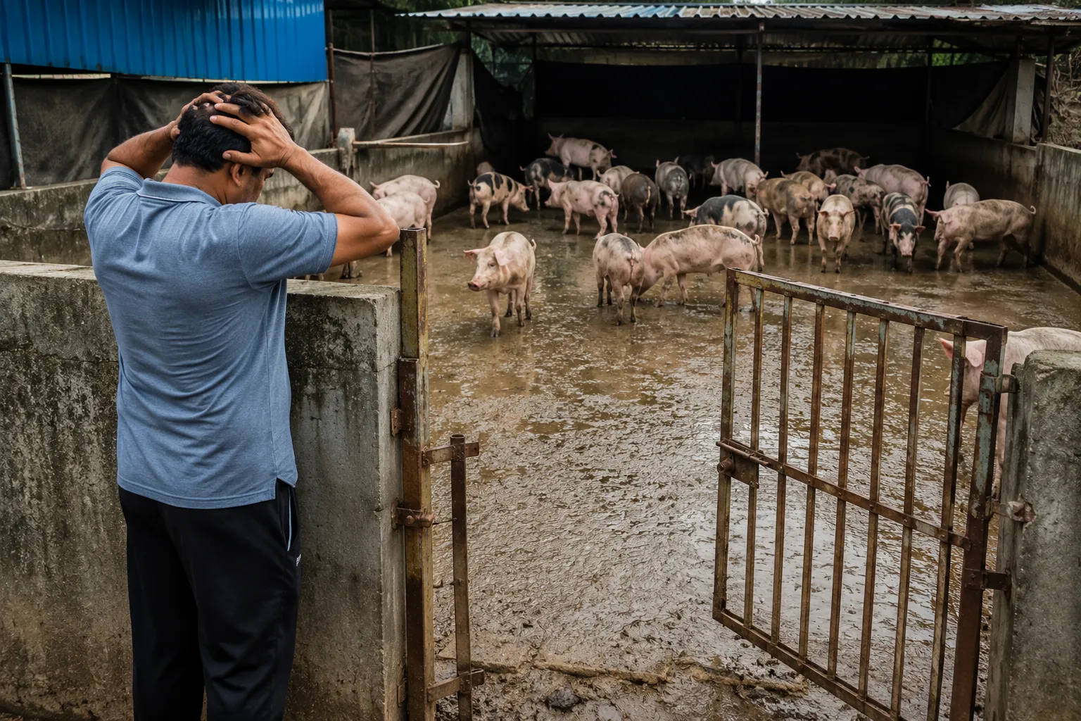 Pune: Thieves Steal 25 Pigs Worth Thousands from a Businessman