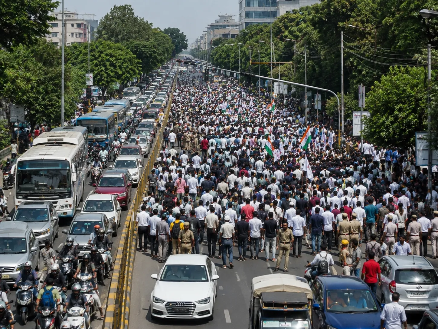 Major Traffic Disruptions in Pune: Alternative Routes Issued Due to Statewide