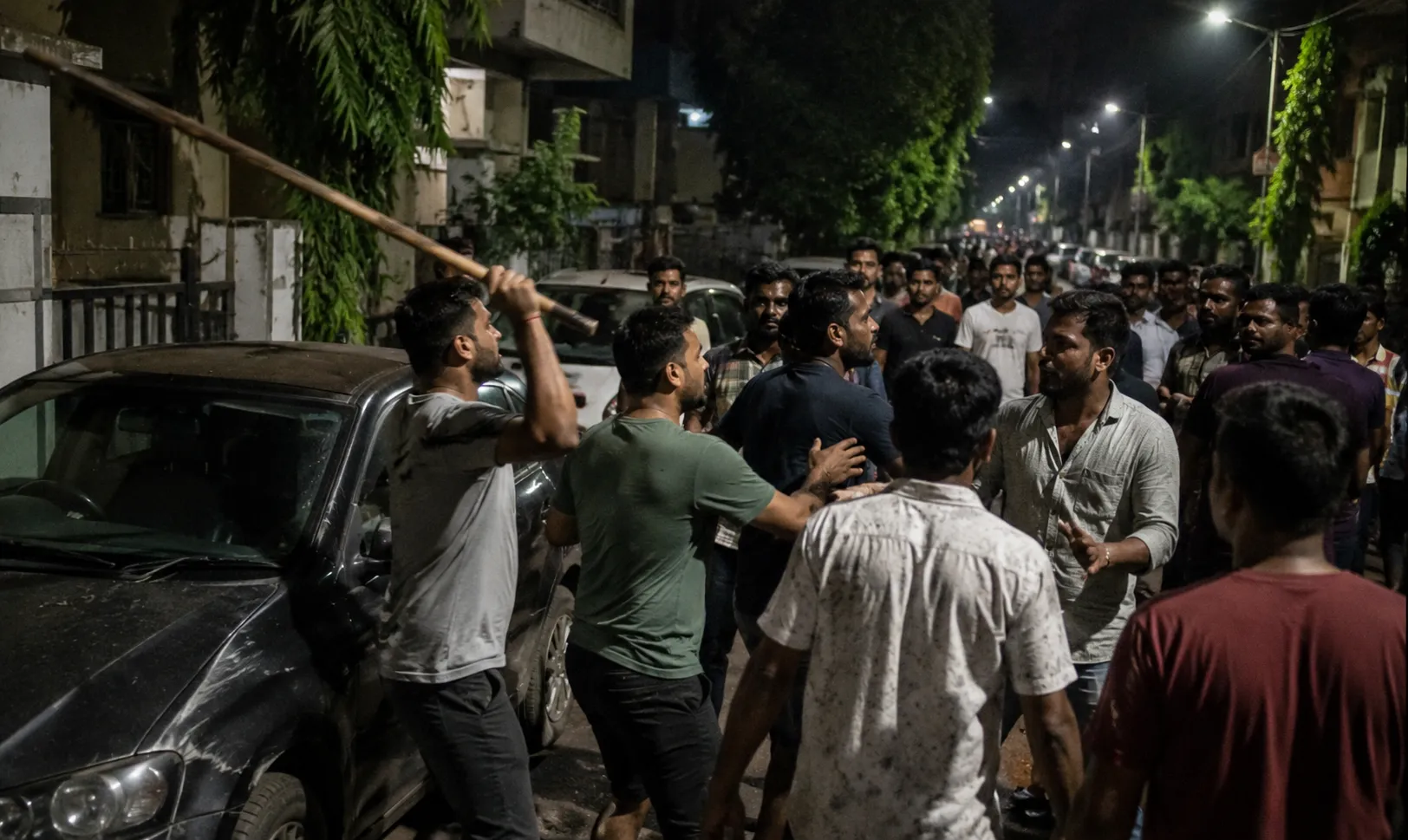 Parking Dispute Escalates to Violent Assault in Nagpur