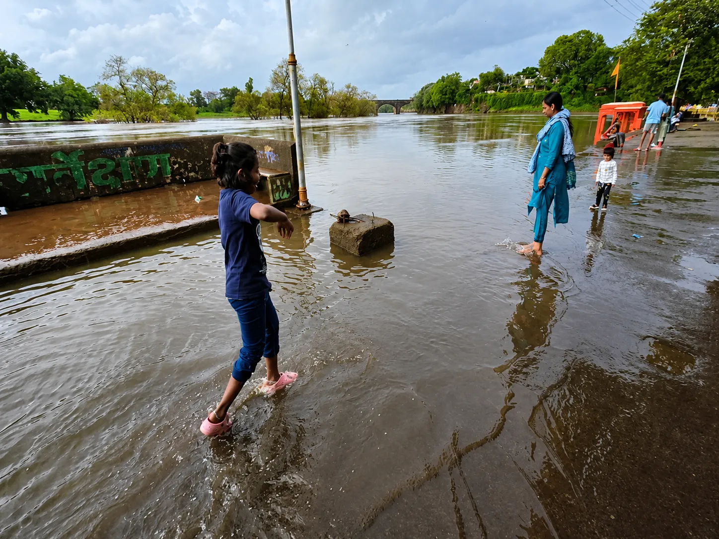 Rains Ease in Kolhapur, Panchganga River Water Recedes Back into Channel