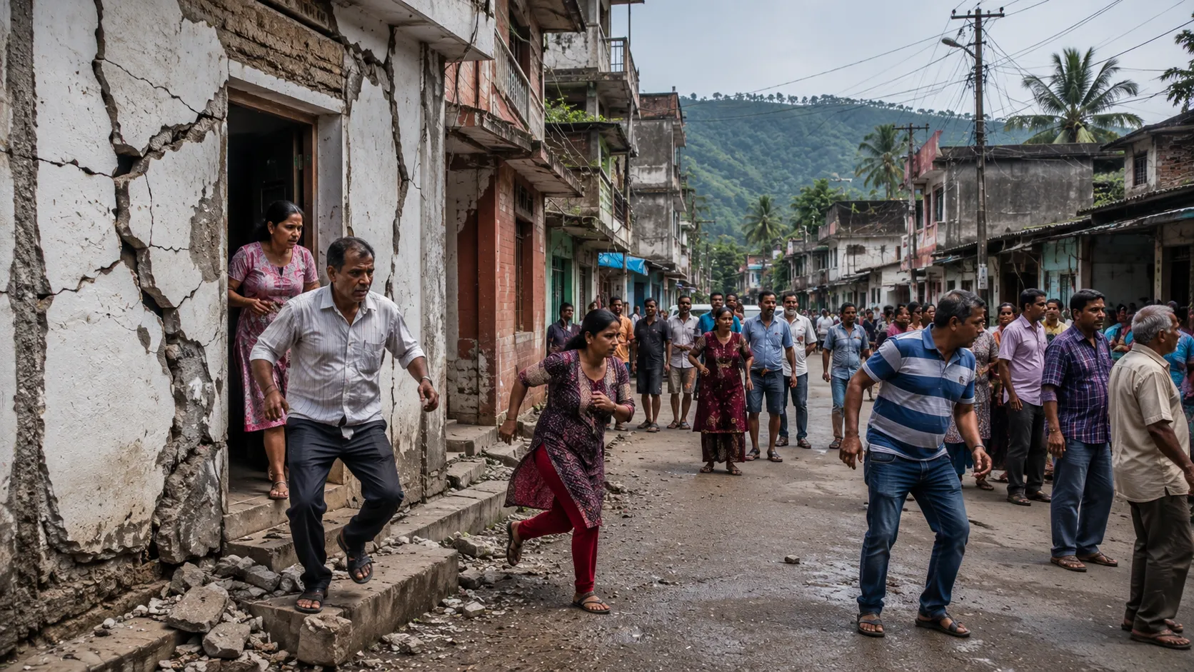 Palghar Hit by 3.1 Magnitude Earthquake: Tremors Felt in Kasa and Dhundalwadi Areas, Causing Panic Among Residents