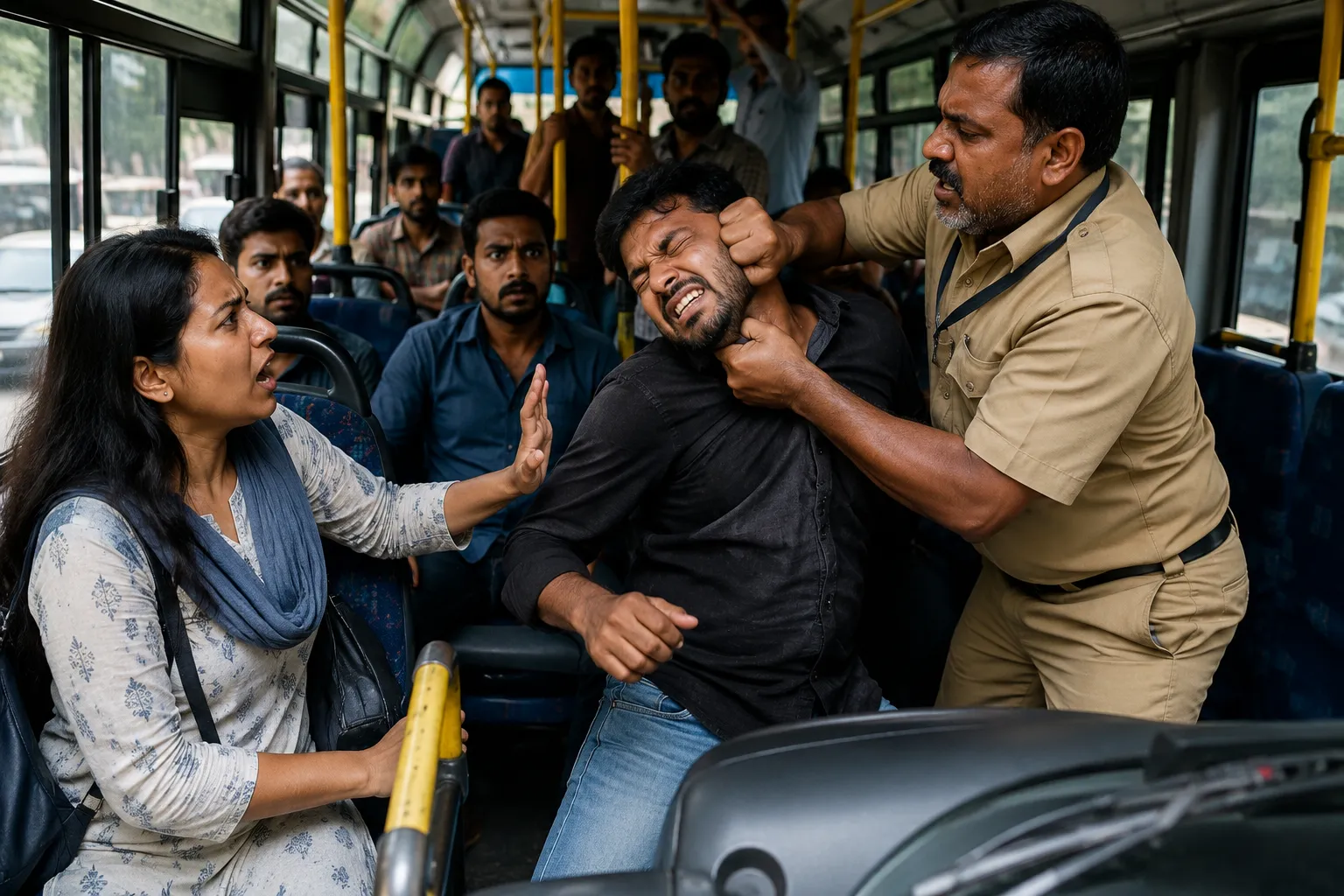 Molestation in a Moving Bus in Bengaluru: