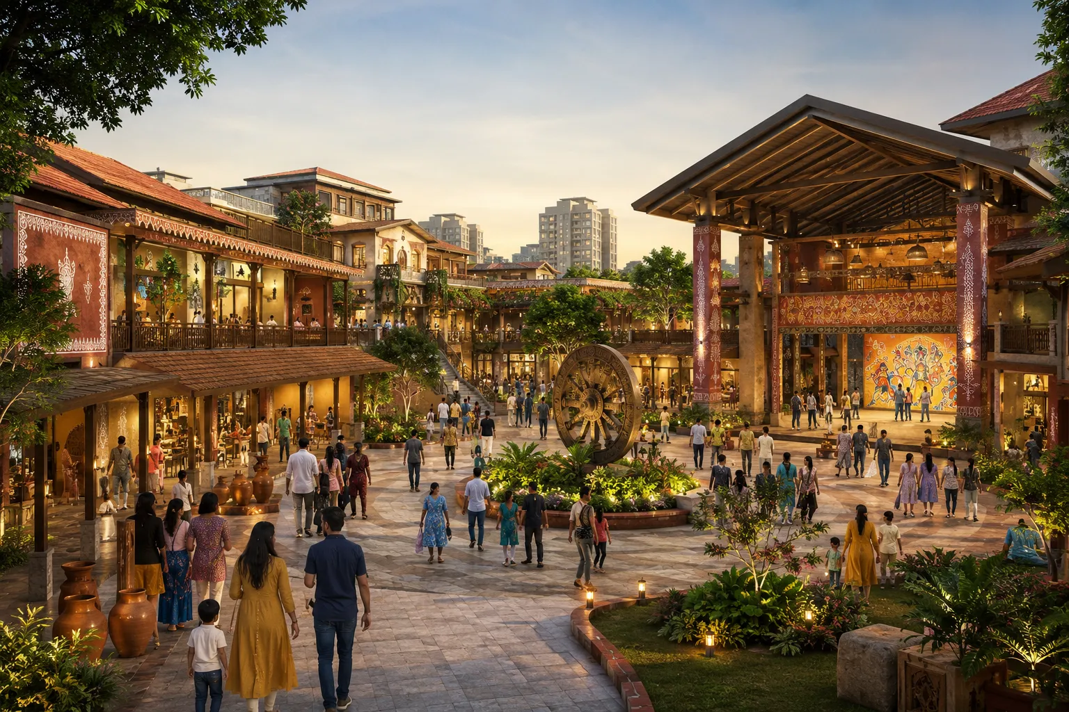 BMC to Transform Jogeshwari Shilpgram into 'Mumbai Haat': A Self-Sustainable Cultural Center of International Standards Set to Rise in Western Suburbs