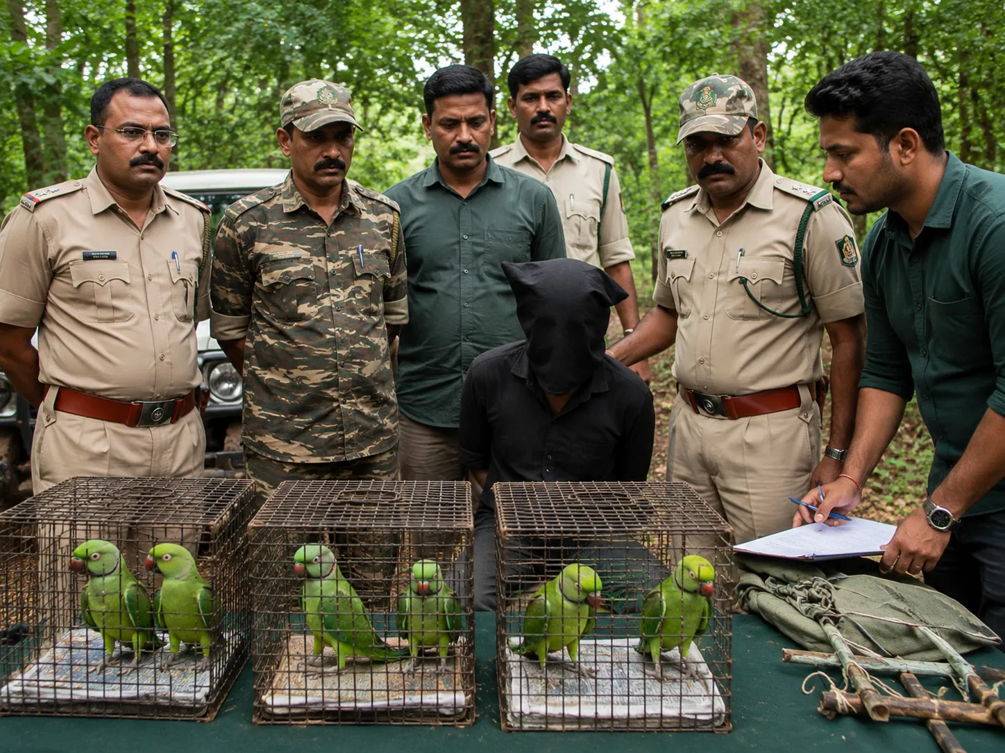 Ratnagiri Forest Department Busts Illegal Wildlife Trade: