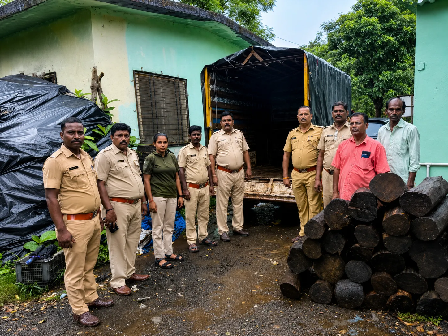 Bold Action by Vasai Forest Department: