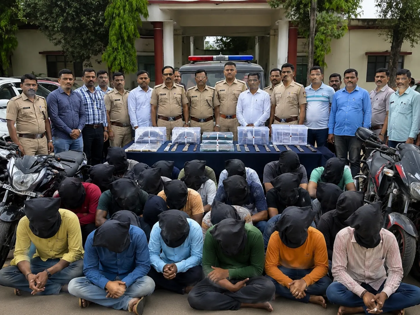 Cracking Down on Crime in Sangli: Police Cripple 37 Criminal Gangs