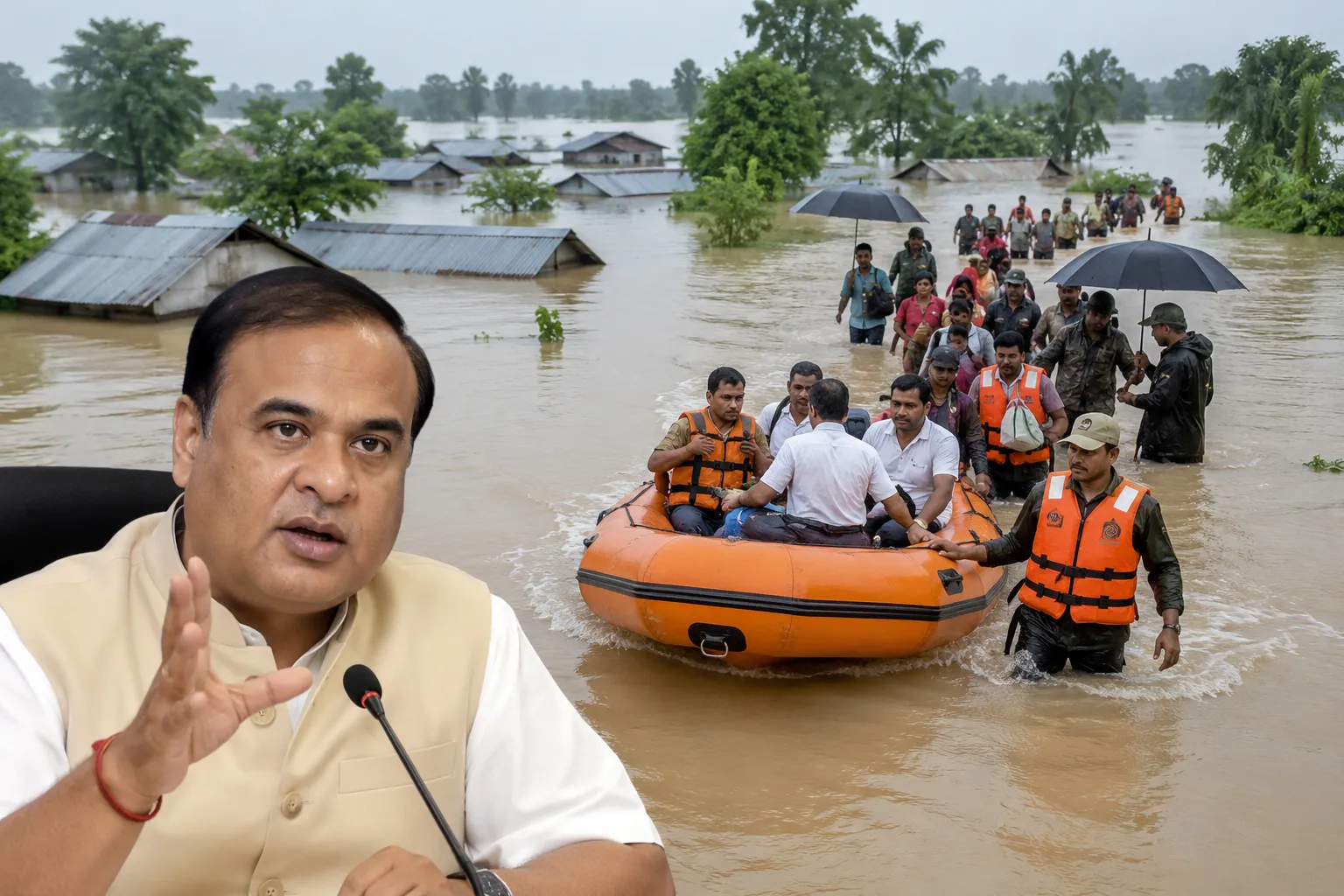 Assam Flood Crisis Worsens: Death Toll Rises to 75