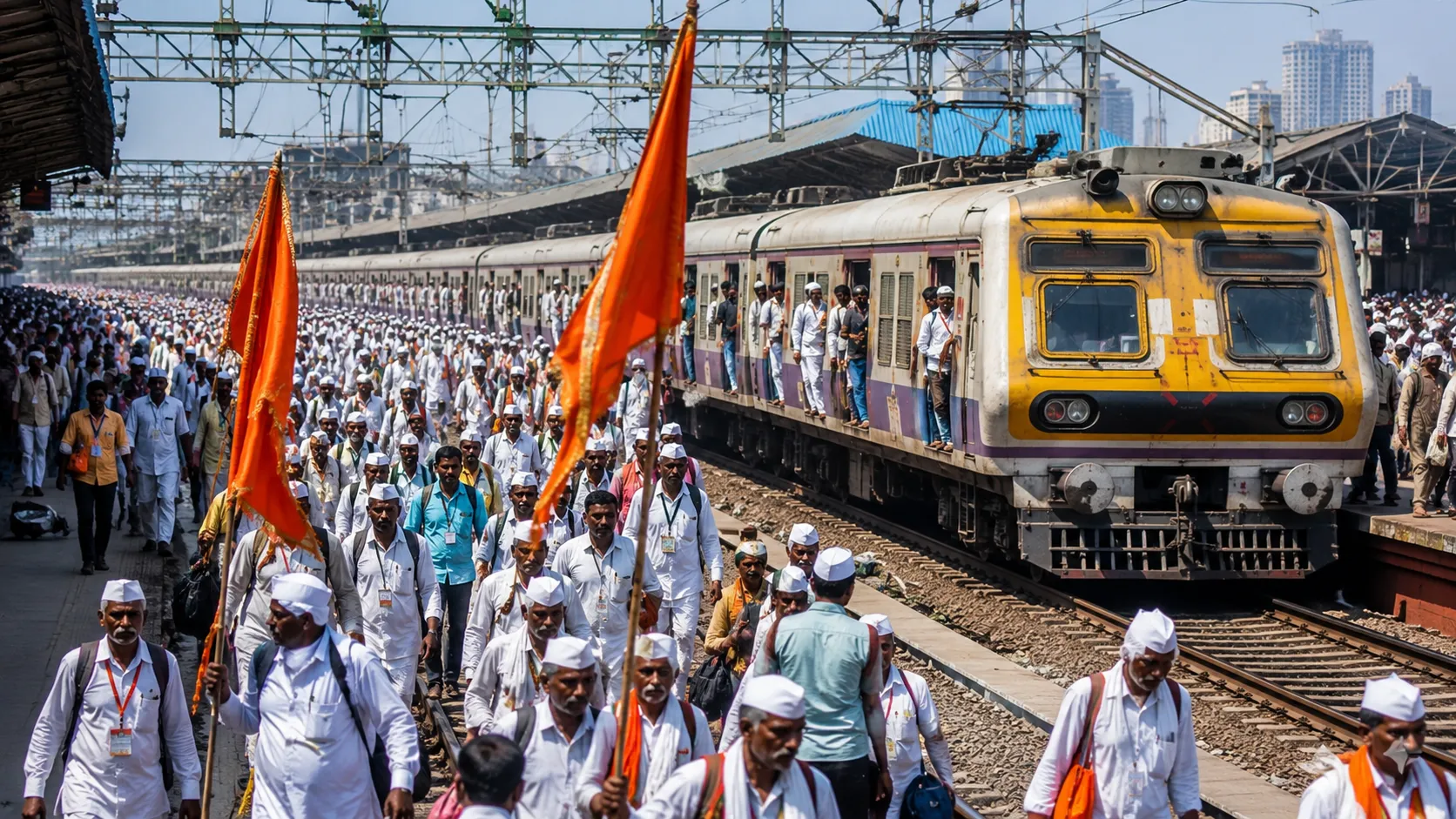 Central Railway's Remarkable Ashadhi Wari Success:al Trains and Special Pandharpur Arrangements