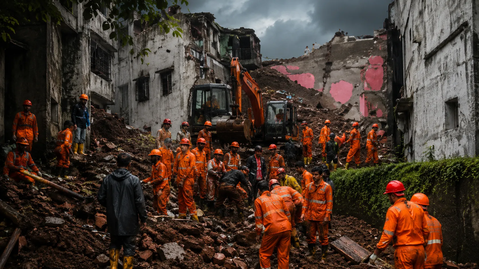 Tragedy in Bhiwandi: 4-Story Kohinoor Apartment