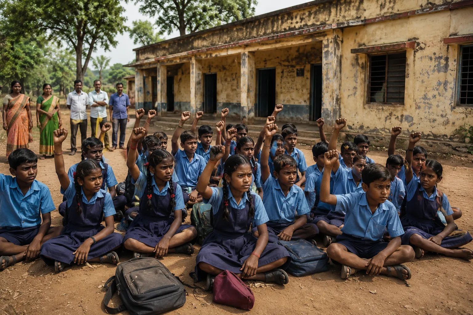 Children Boycott School; The Reason Leaves Everyone Stunned