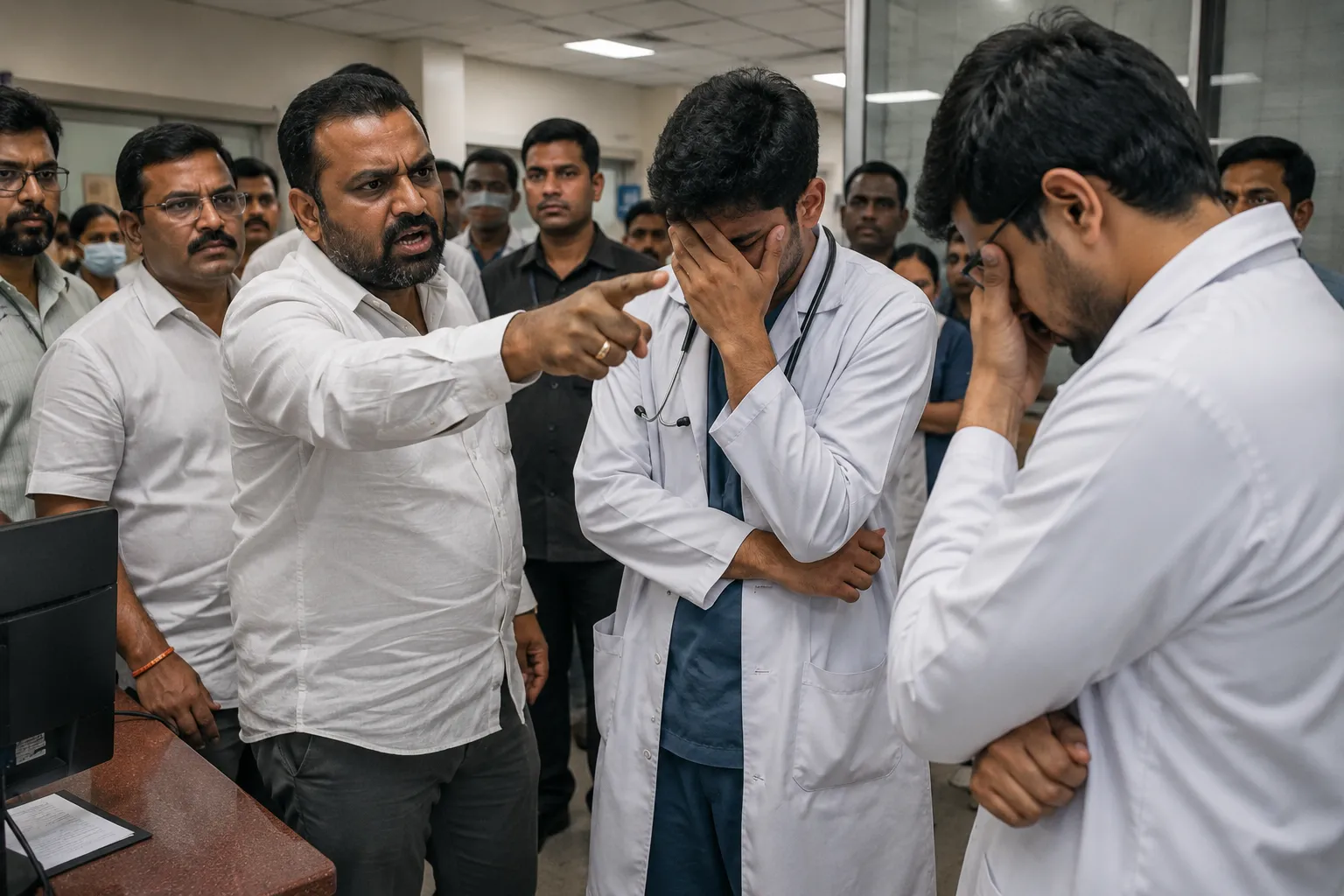 KDMC Hospital Assault: Two Doctors Resign After Brutal Attack by Shiv Sena Leader Ramesh Mhatre