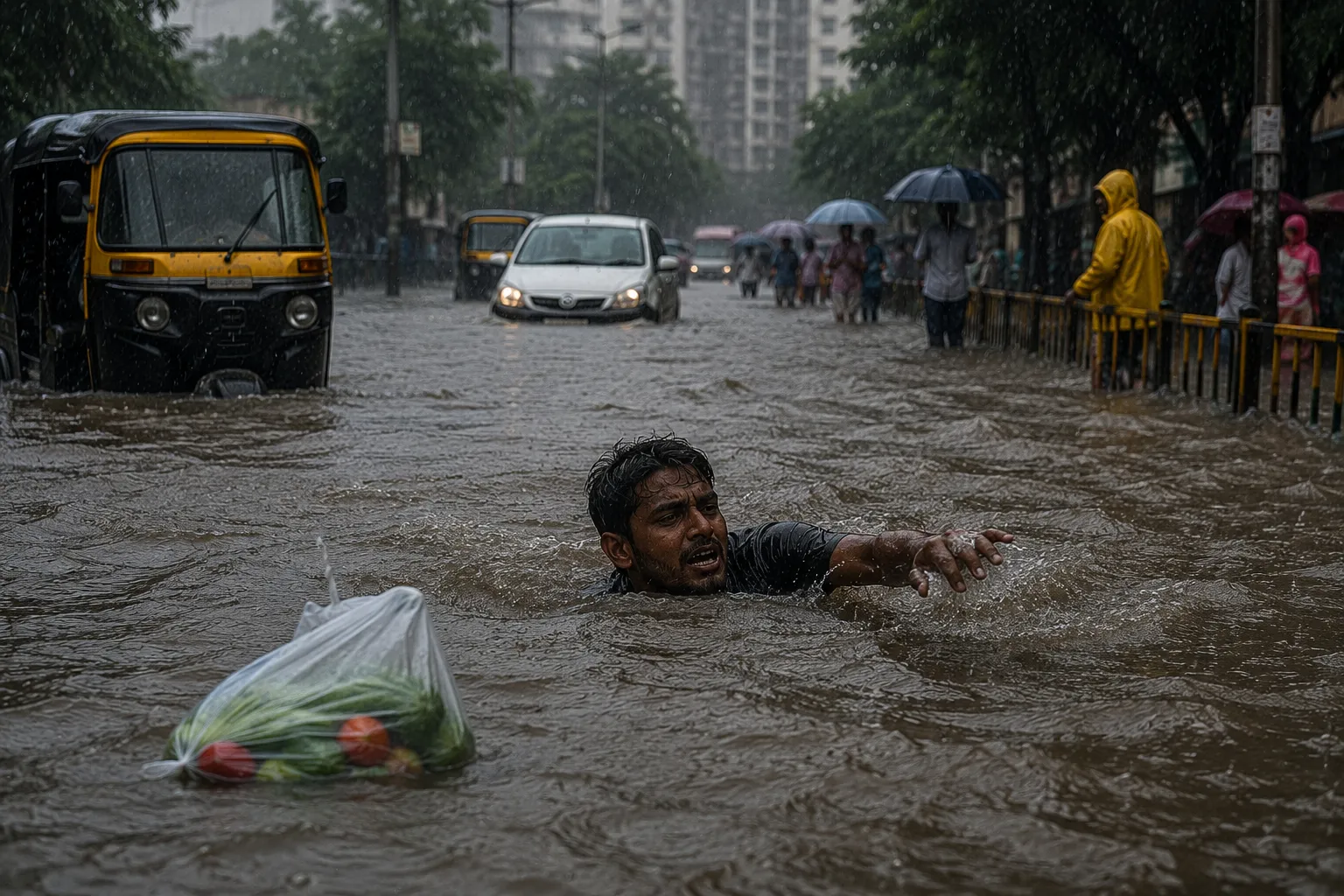 Tragedy in Mumbai: Youth from Vaibhavwadi Drowns in Stagnant Floodwaters After Rain Subsides