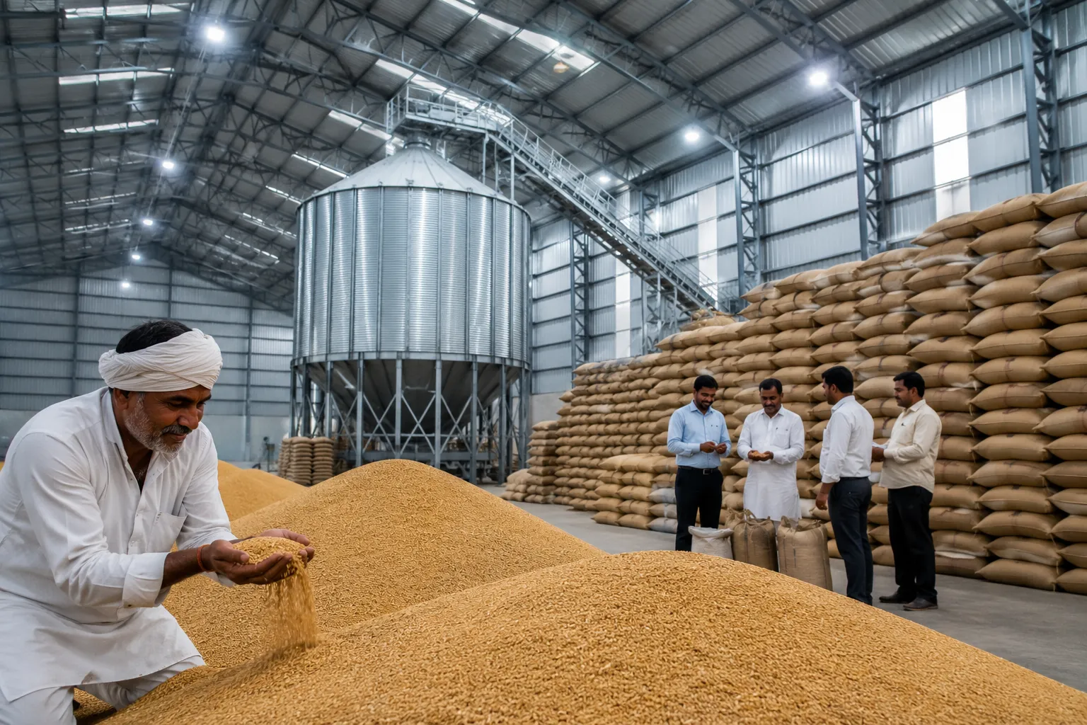 Pune: Modern 500-MT Grain Warehouse Inaugurated at Belhe