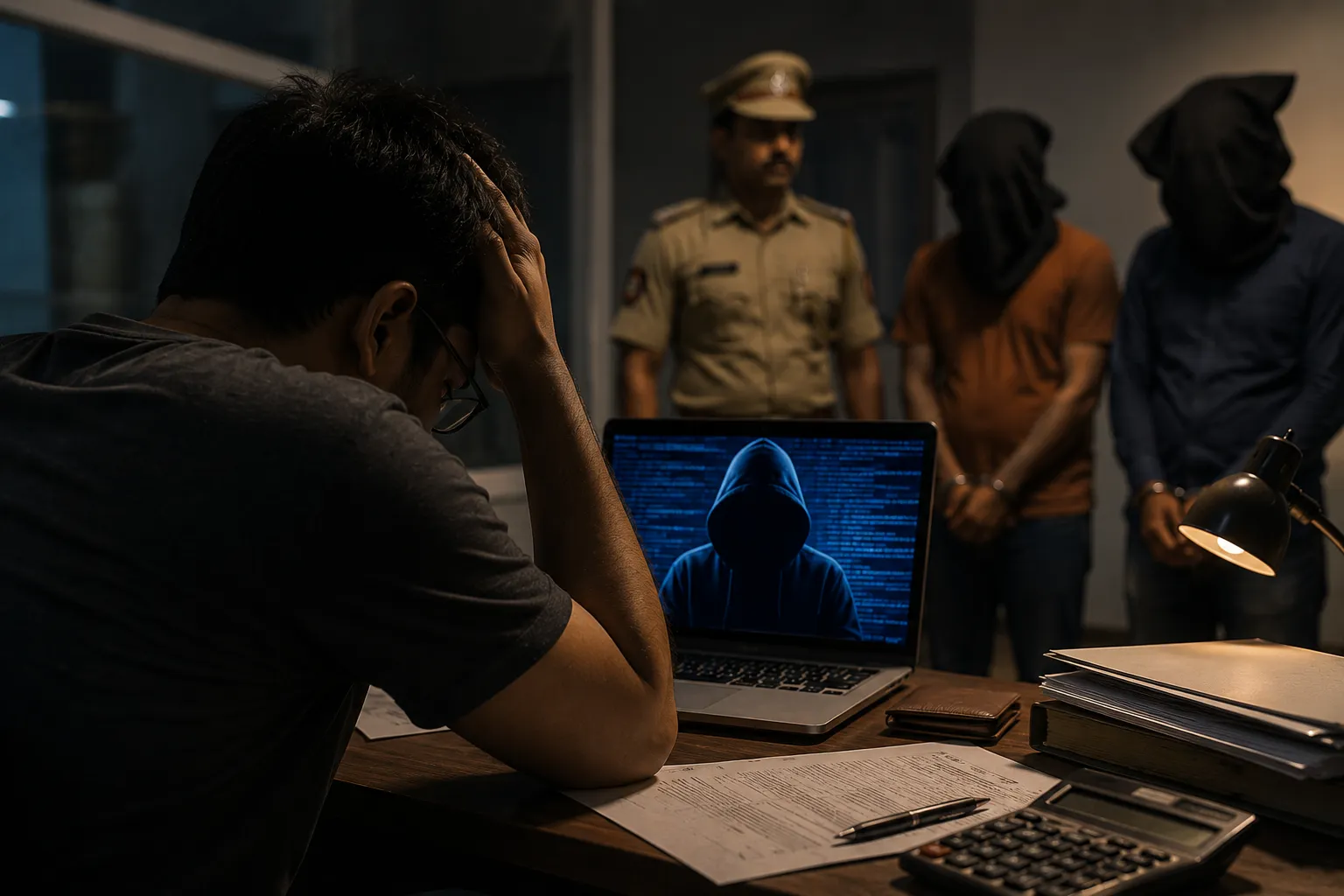 Shocking Digital Arrest Scam in Navi Mumbai: 24-Year-Old Electrical Engineer Arrested for 1.5 Crore Fraud