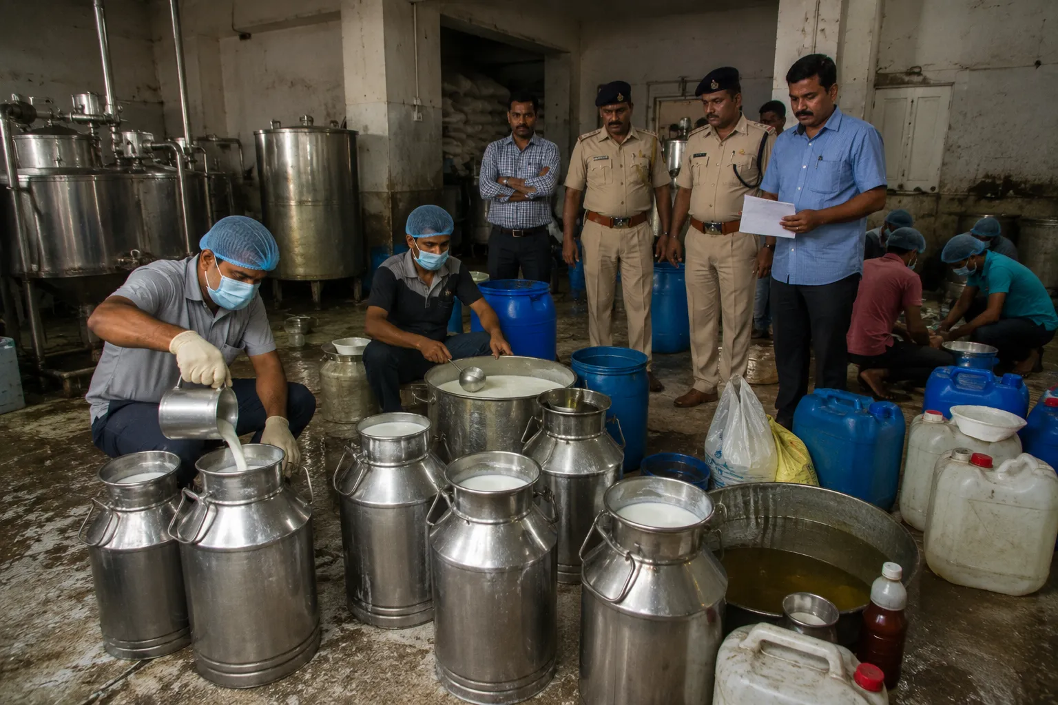 Pune: Massive Fake Milk Racket Busted in Manchar