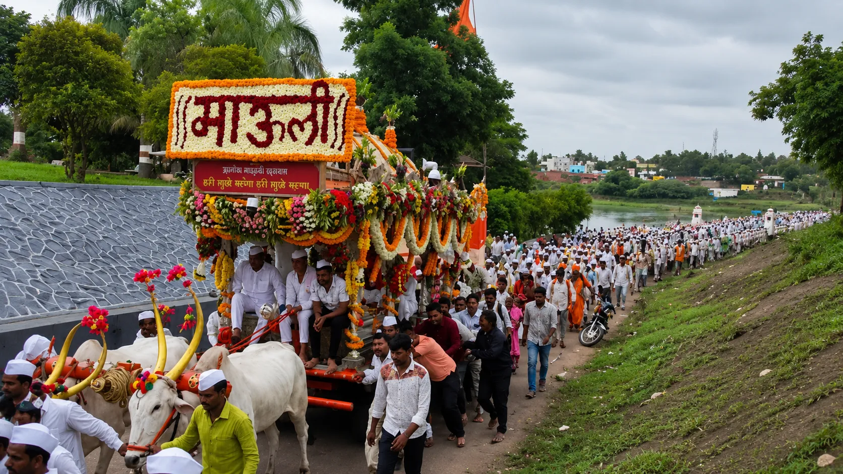 Ashadhi Wari 2026: Sant Dnyaneshwar Maharaj Palkhi Begins Historic Journey from Alandi to Pandharpur amid Heavy Rain