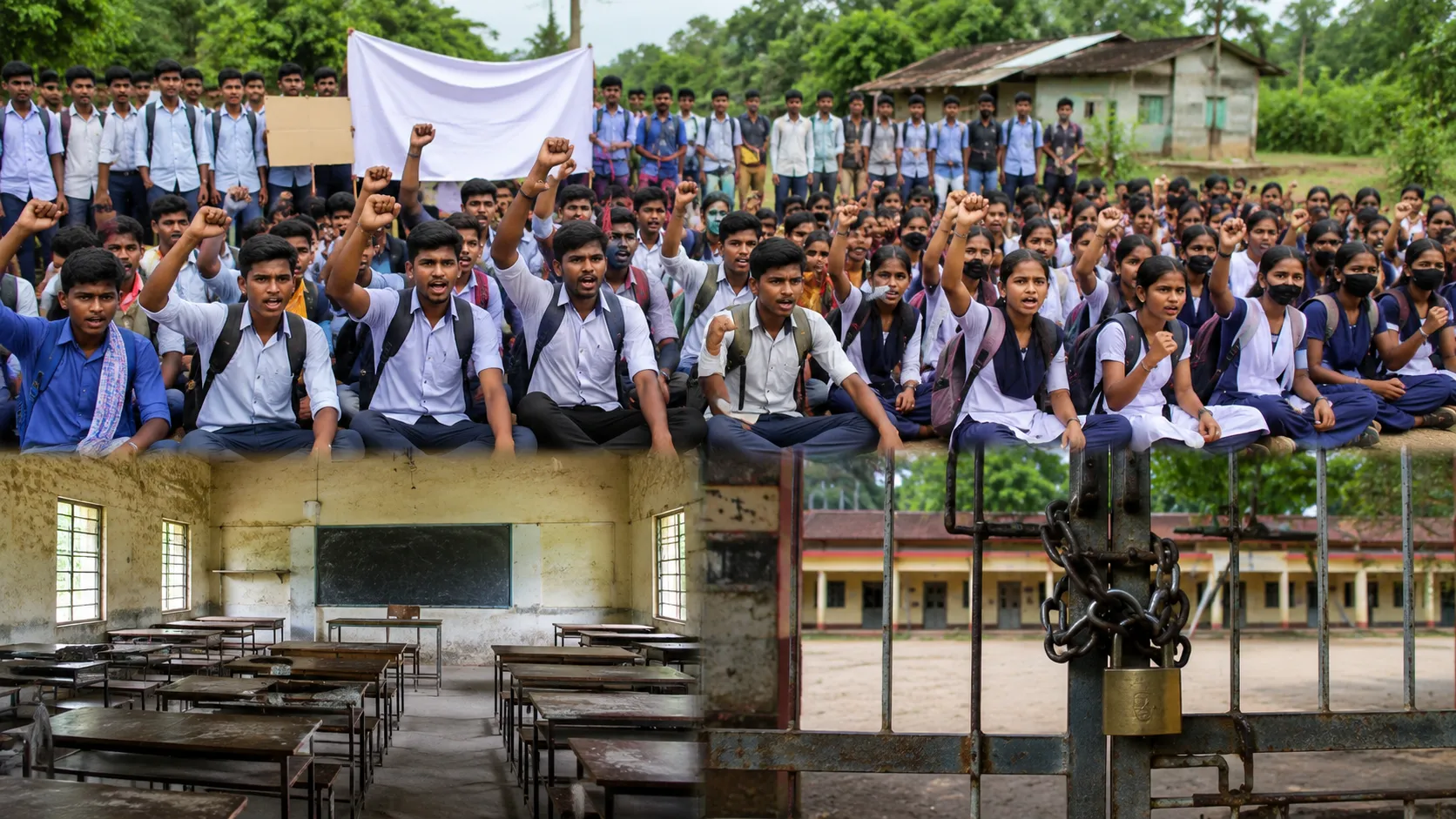 Gadchiroli Airport Dispute Escalates; Students Boycott Classes
