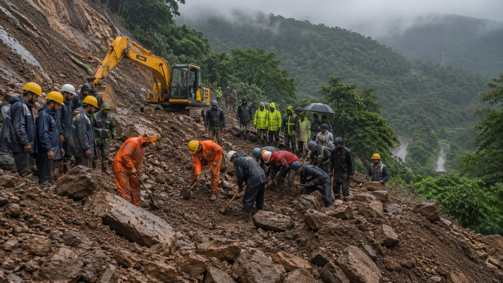 Pune Landslide: Security Guard's Body Recovered