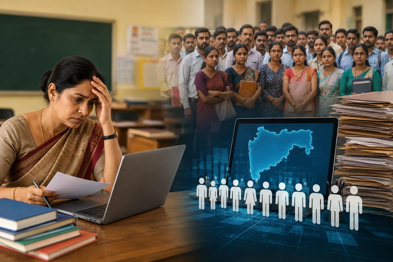 Maharashtra: 'Saral' Portal Sparks Concern; 15,000–20,000