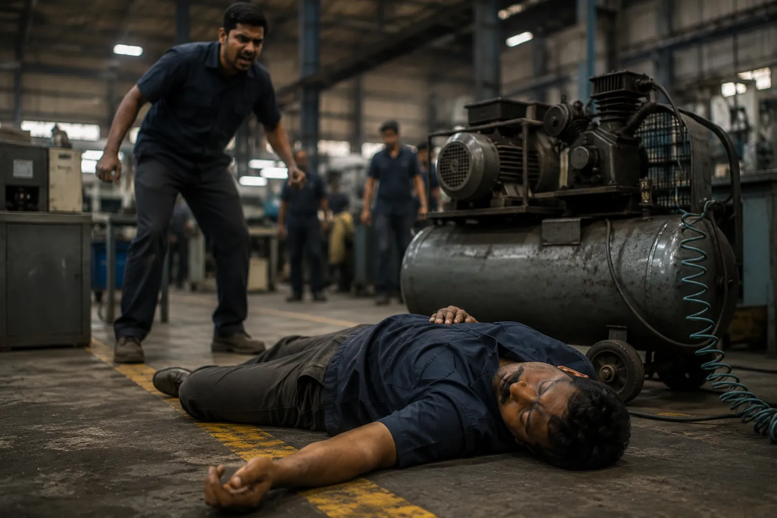 Worker Dies After Brutal Assault by Colleague, Police Launch Investigation