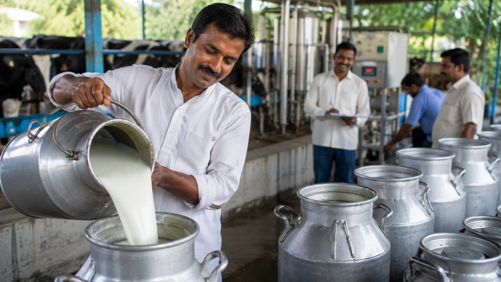 Relief for farmers: Katraj Dairy increases milk procurement price by ₹1 per litre.