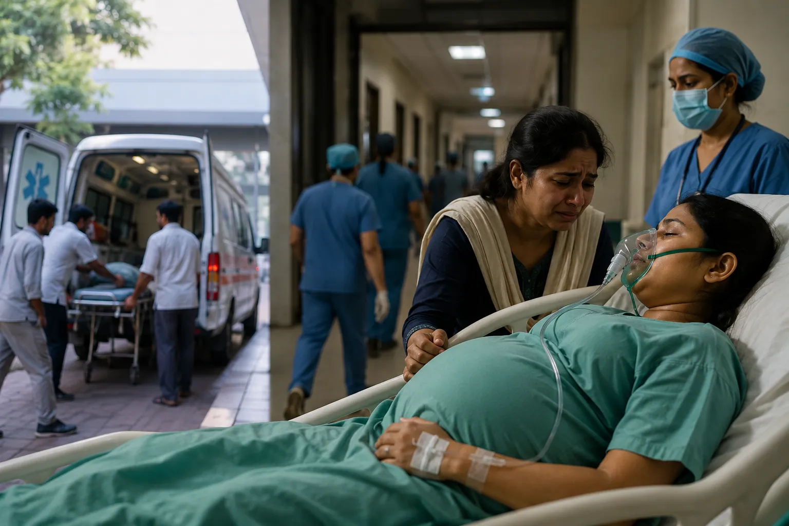 Tragedy in Navi Mumbai: 8-Month Pregnant Woman Dies During Treatment, Another Critical;