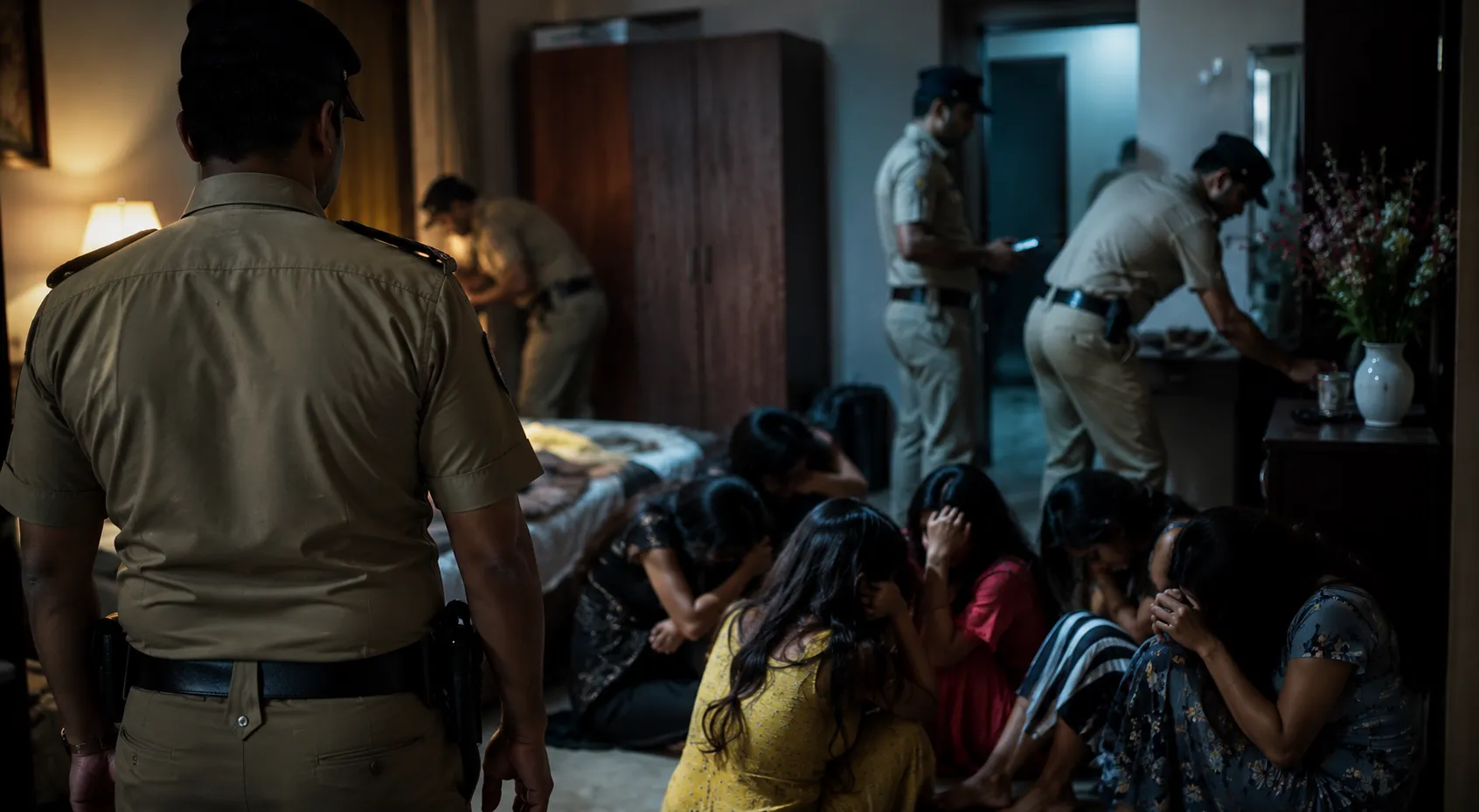 Major Crackdown in Kalyan: Prostitution Racket Busted, 8 Arrested Under MCOCA; 20 Women Rescued