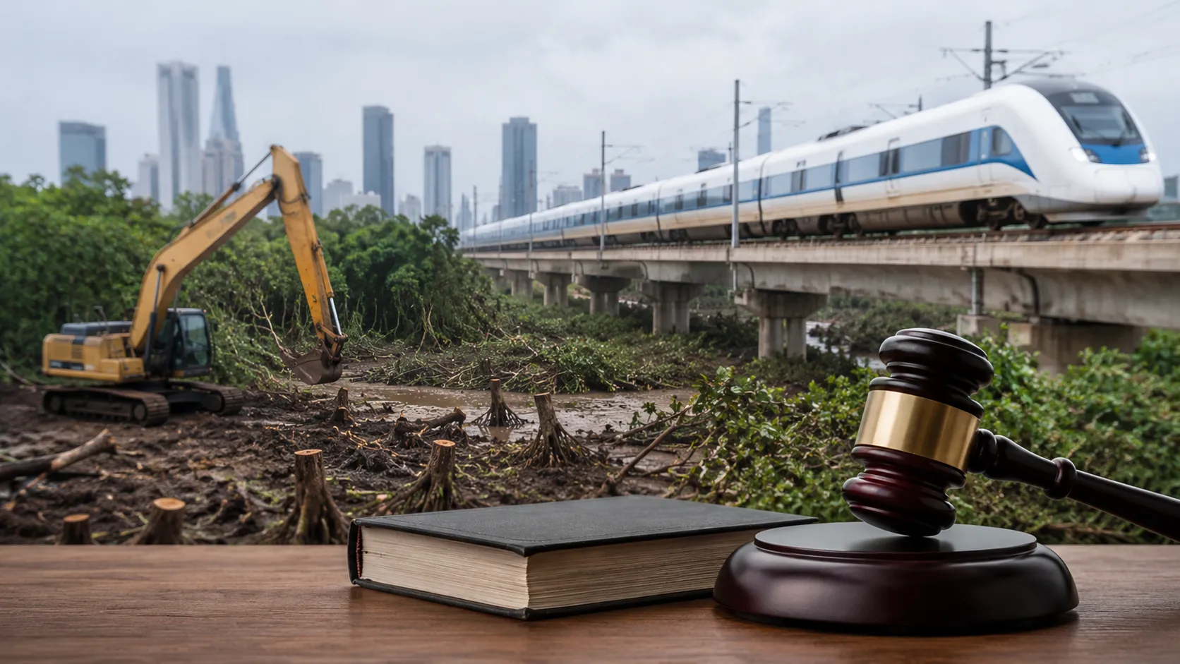 Mumbai High Court Slams Authorities: 'Soon Mumbaikars Will Need Oxygen Cylinders' Amid Mangrove Destruction for Bullet Train