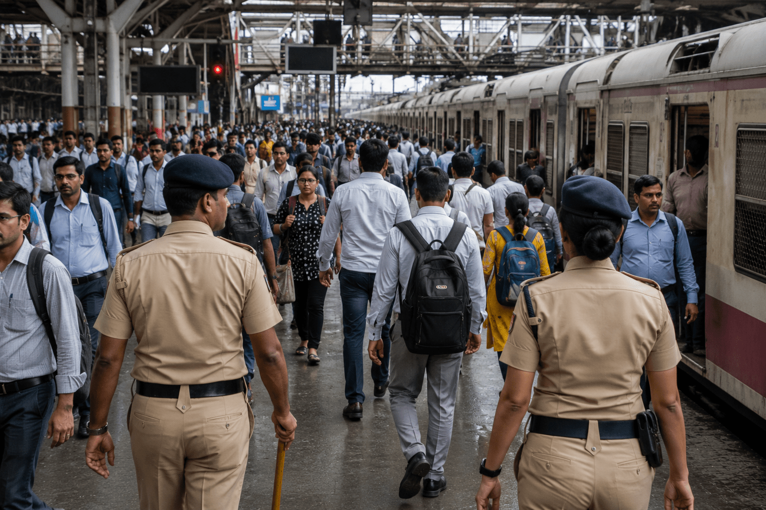 Safety of Millions at Risk: Severe Manpower Crunch in Mumbai Local Security, 2,559 Posts Vacant in RPF and GRP!