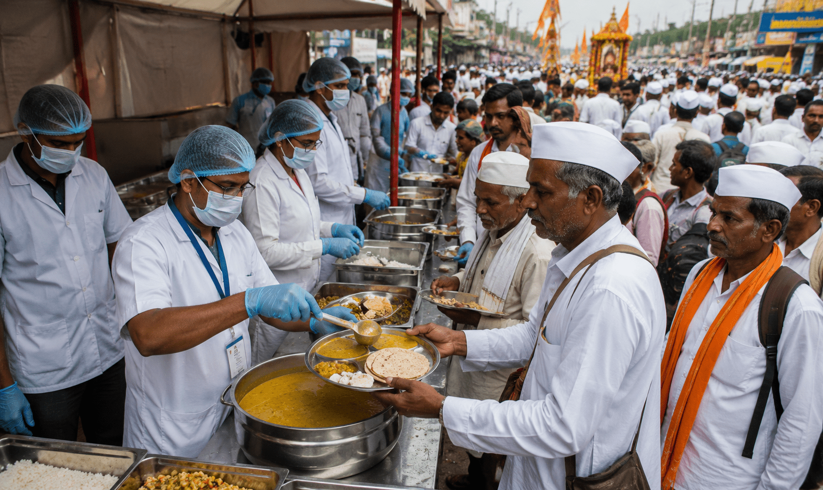 Palkhi Route Food Safety Drive: FDA Intensifies Inspections on Hotels and Food Stalls to Ensure Pilgrim Health!