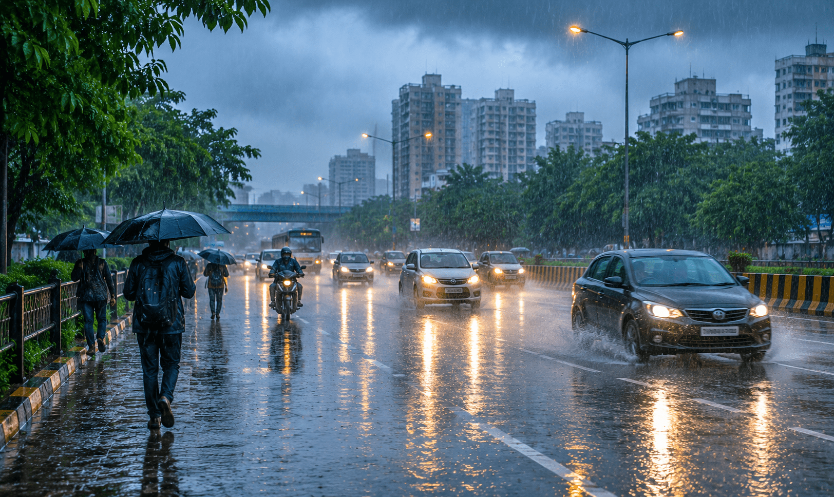 Pune Rains: Sudden Downpour Hits Pune City, Ghat Areas on High Alert; IMD Issues Warning!