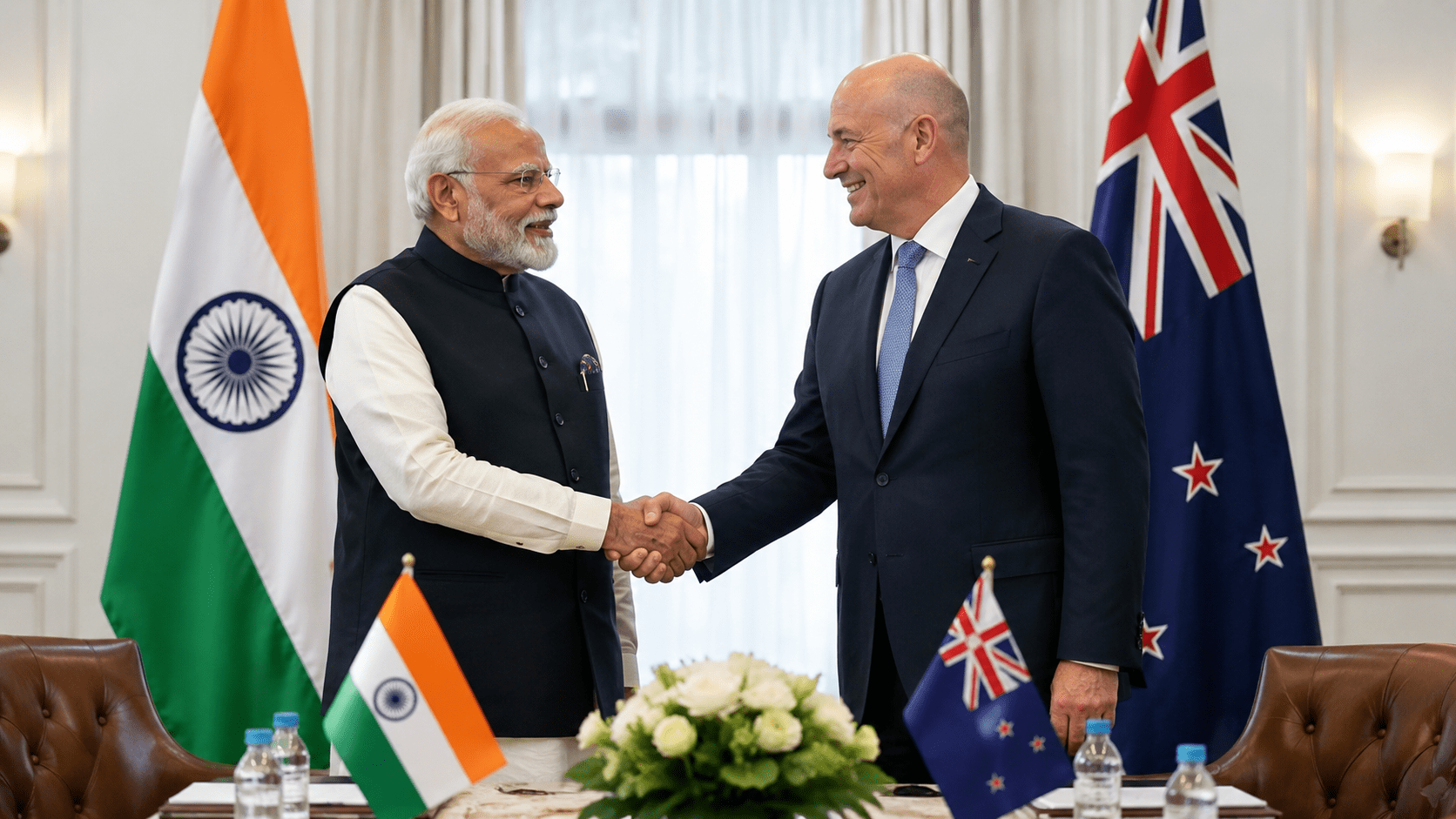 Historic Indo-Kiwi Deal: India and New Zealand Unveil Mega 2030 Roadmap to Skyrocket Bilateral Trade to ₹35,000 Crore!