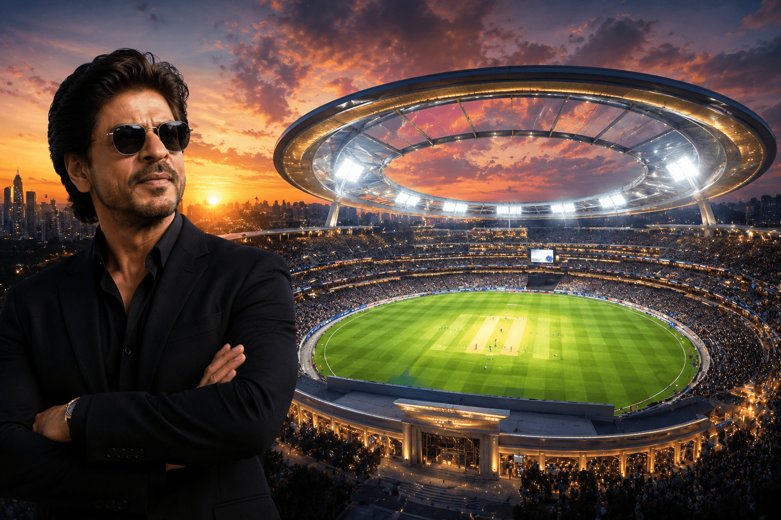 King Khan's Grand Slam: Shah Rukh Khan Builds His Own International Cricket Stadium!