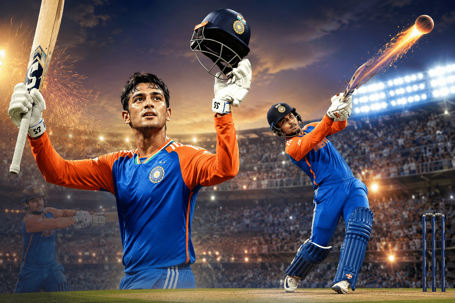 Abhishek Sharma Shatters World Record, Becomes Fastest Batter to Hit 100 T20I Sixes!