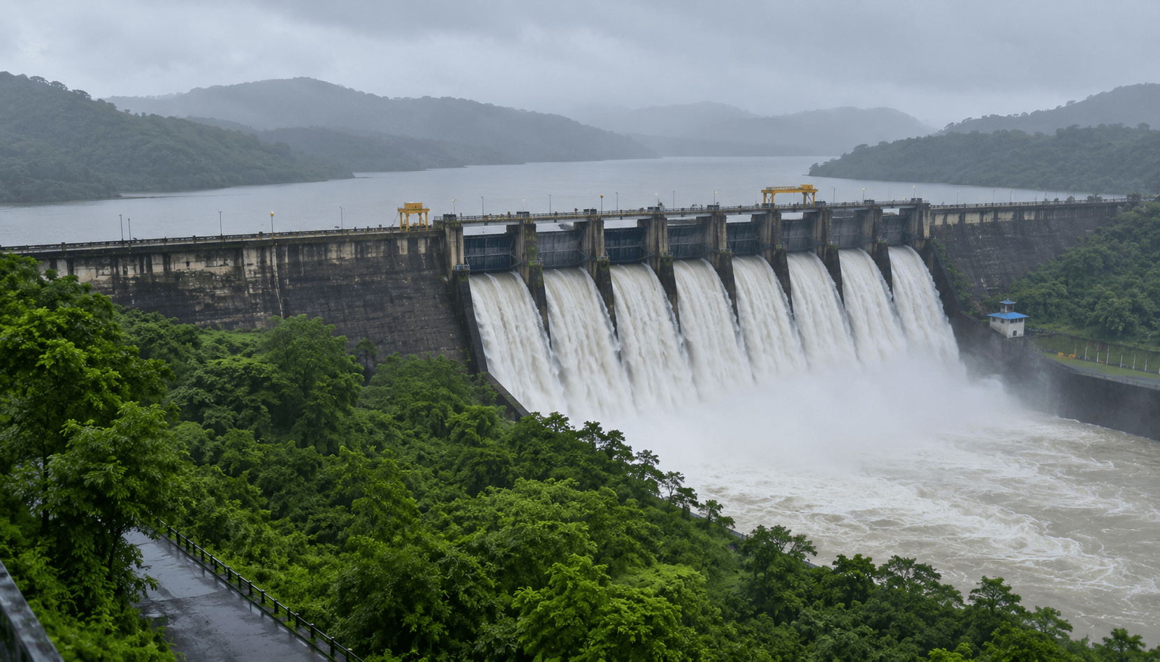 Huge Relief for Pune: Heavy Rains Boost Water Levels in Khadakwasla Dam Chain, Panshet & Varasgaon See Major Rise!