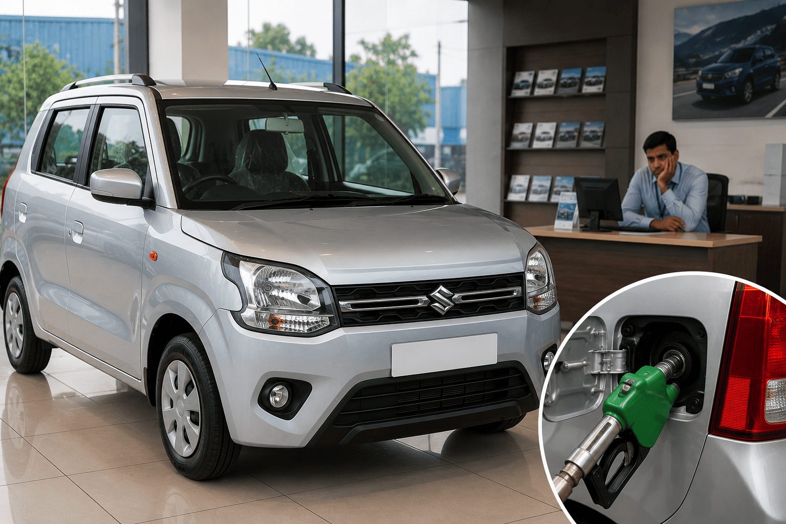 Maruti Suzuki's Flex-Fuel WagonR Off to a Slow Start: Only 3 Units Sold in Three Weeks Amidst Mystery Over Mileage!
