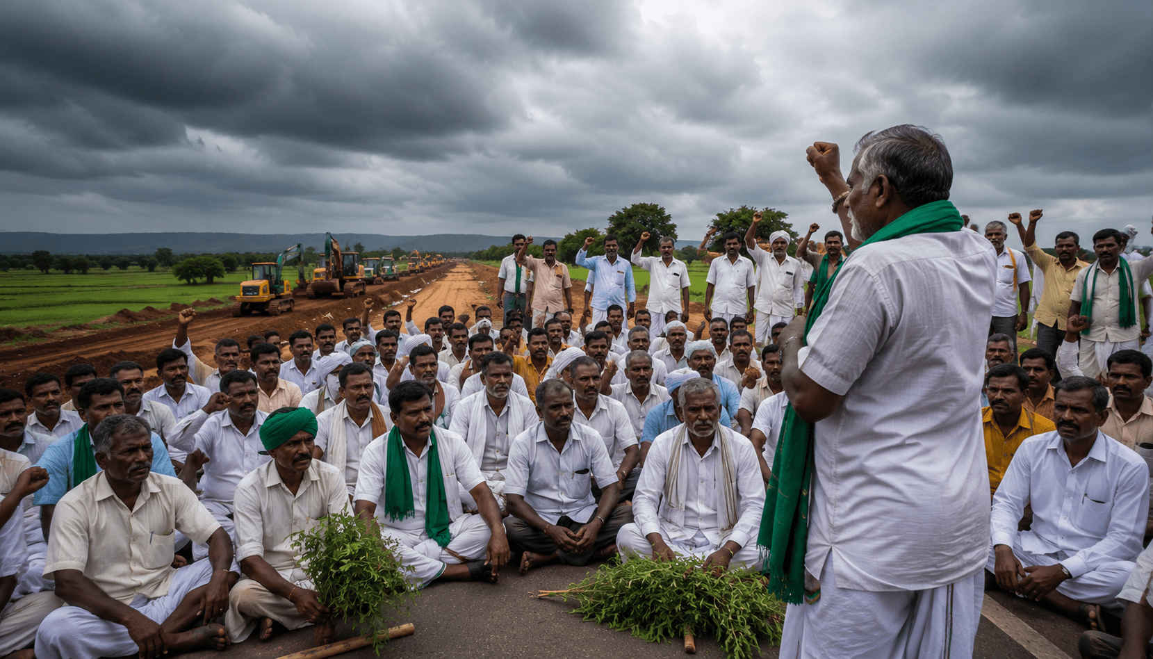 Farmers' Uprising Against Shaktipeeth Expressway: Massive Protest Scheduled at Azad Maidan on July 7!