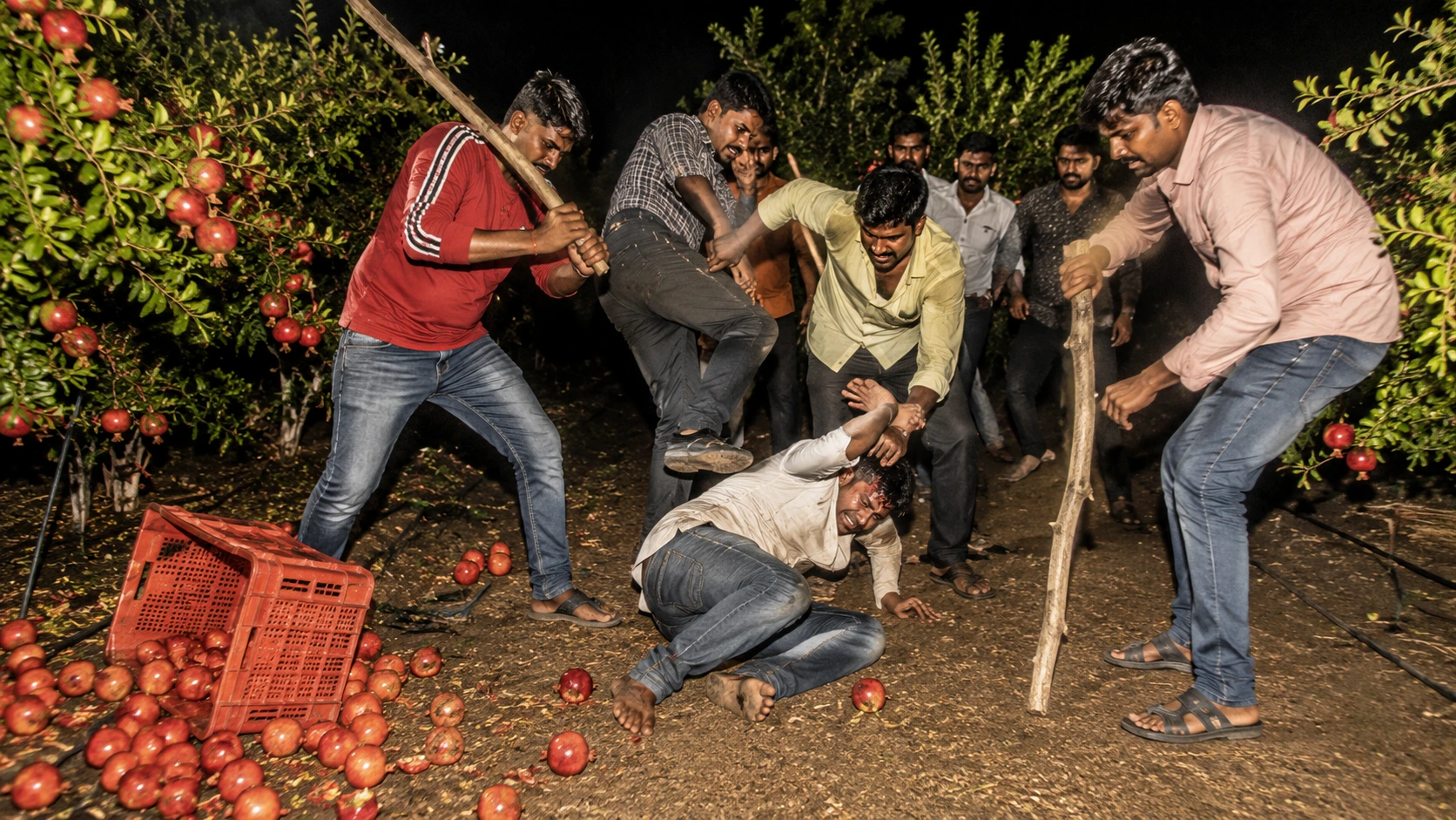 Paithan News: Nine Booked Under Atrocity Act and Assault Charges Over Pomegranate Theft Suspicion in Pachod"
