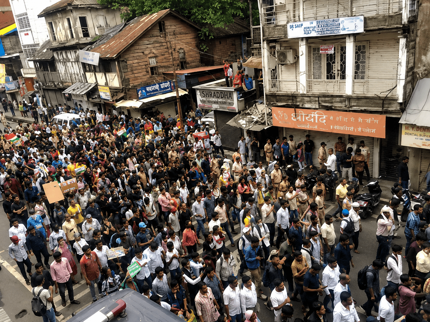 Vanchit Bahujan Aghadi’s Massive March in Pune: Thousands of Students Hit Streets