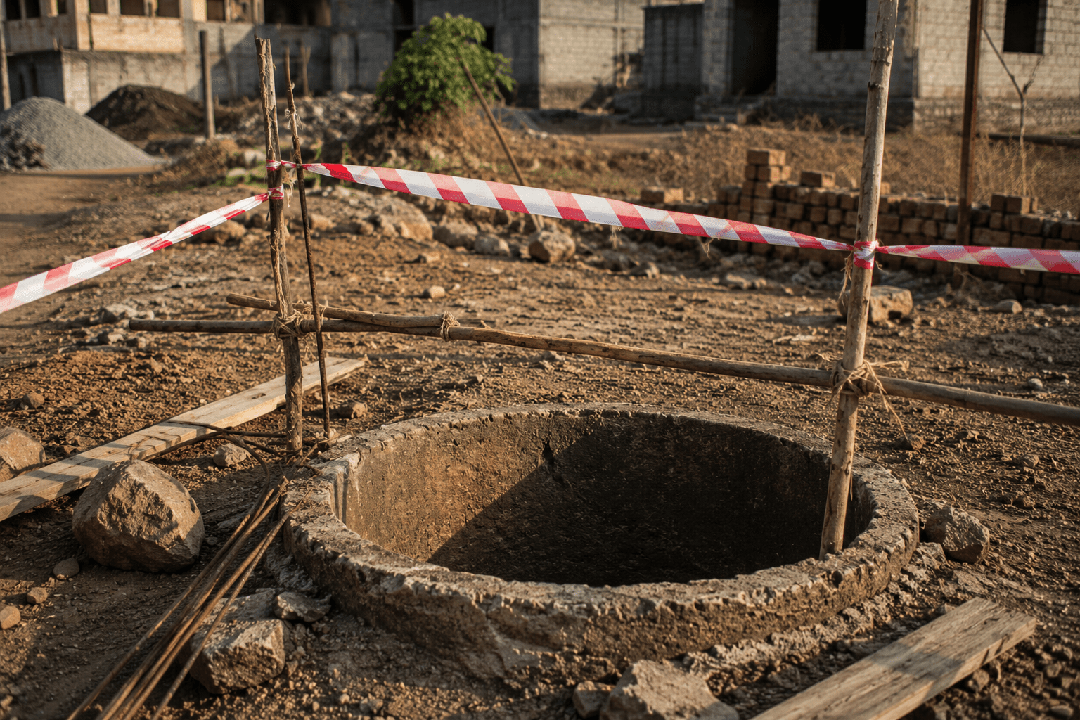 Tragic Negligence in Loni Kalbhor: 2-Year-Old Boy Drowns in Open Drainage Trench; Contractor Booked!