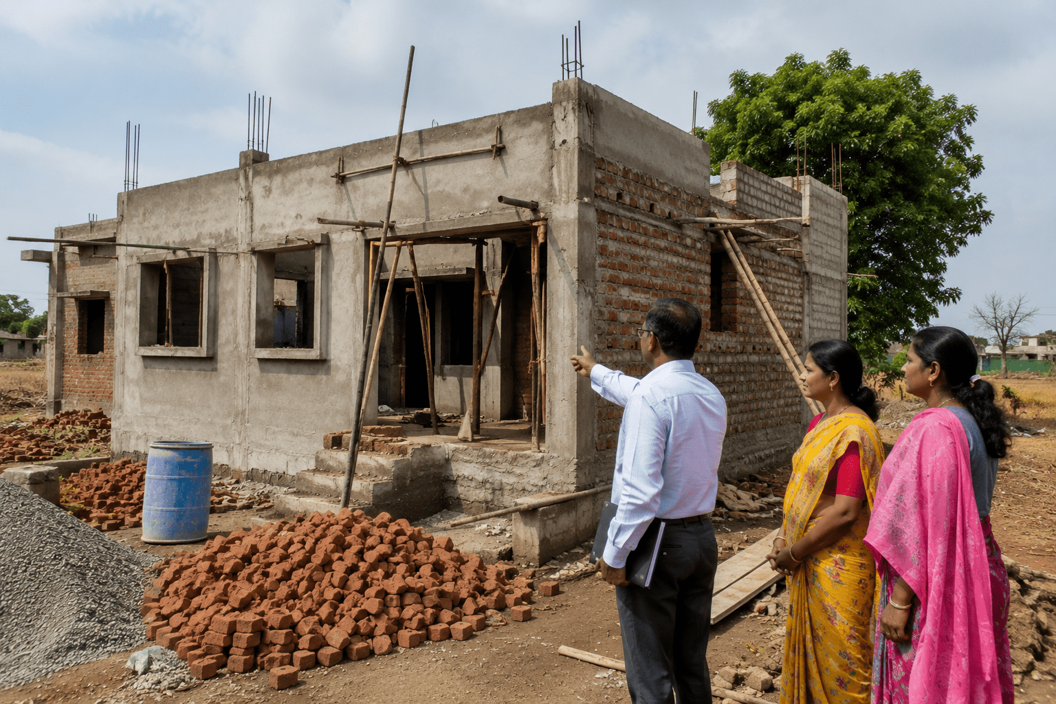 Complete Your Home or Refund the Money: Indapur Panchayat Committee Issues Final Warning to Housing Scheme Beneficiaries!