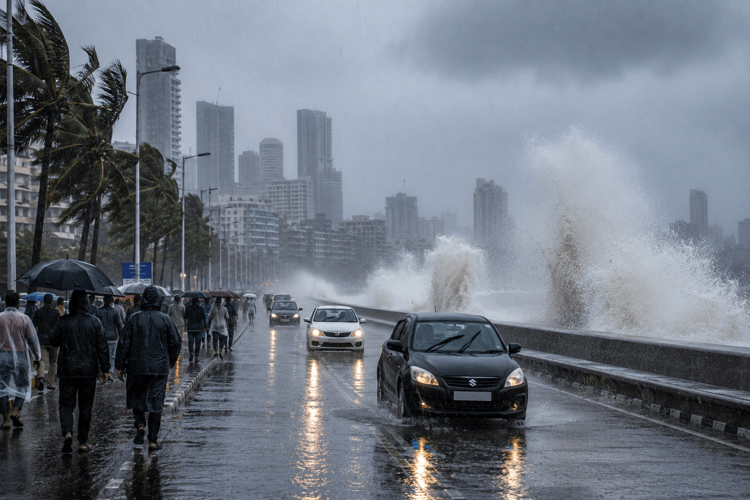 Red Alert for Mumbai, Thane, and Palghar: IMD Predicts 'Extremely Heavy' Rainfall This Weekend; Citizens Advised to Stay Alert!