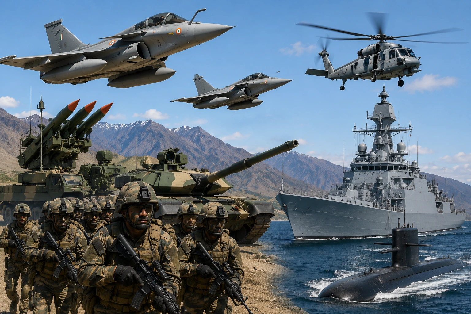 Major Boost to Defense: ₹52,000 Crore Procurement Approved to Strengthen Army, Navy, and Air Force Capabilities!
