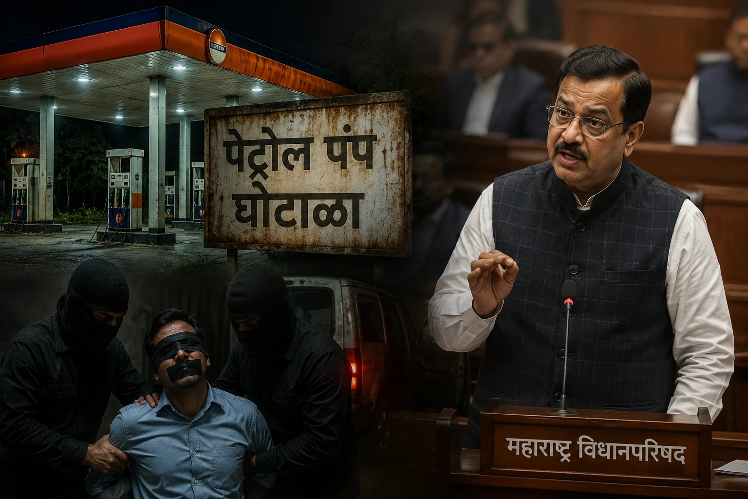 Petrol Pump Scam and BDO’s Kidnapping Drama: Legislative Council Exposed the Dark Reality of Etapalli Administration!